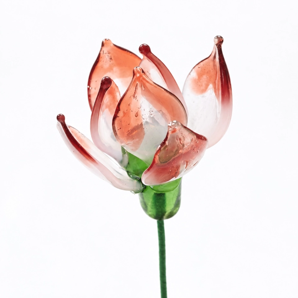 Glass Lotus Flowers, Bud & Leaves | Flore Vitrea